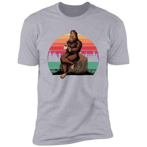 retro sasquatch Premium Short Sleeve T-Shirt