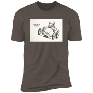 Alternative view of retro soap box derby Premium Short Sleeve T-Shirt