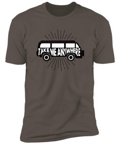 Alternative view of retro van take me anywhere Premium Short Sleeve T-Shirt