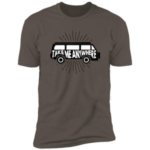 Alternative view of retro van take me anywhere Premium Short Sleeve T-Shirt