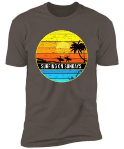 Alternative view of Surf Tofino BC Long Beach Premium Short Sleeve T-Shirt