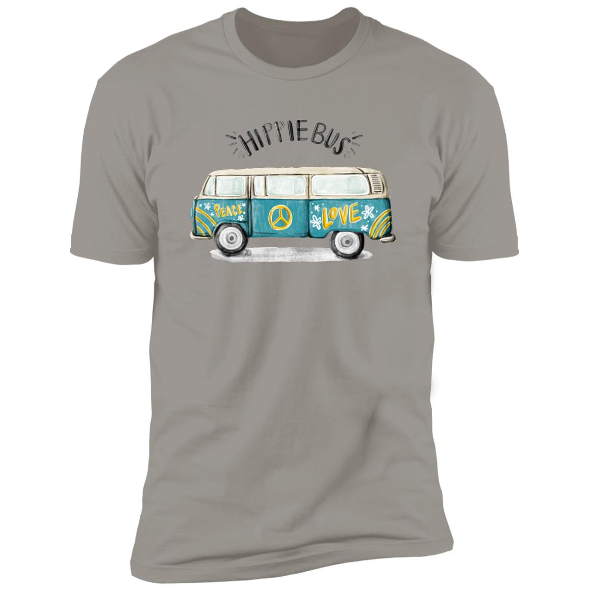 retro hippie bus Premium Short Sleeve T-Shirt - Image 10