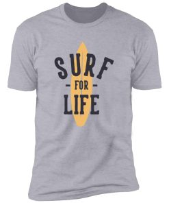 retro surf for life Premium Short Sleeve T-Shirt