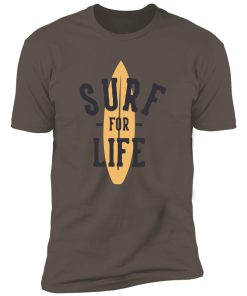 Alternative view of retro surf for life Premium Short Sleeve T-Shirt