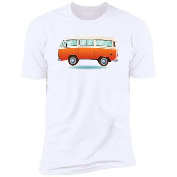 RETRO VW BUS Premium Short Sleeve T-Shirt - Image 3