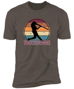 Alternative view of BASEBALL TOUCH DOWN Premium Short Sleeve T-Shirt