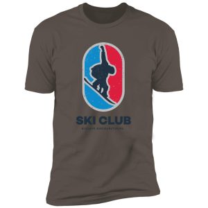 Alternative view of Eiger Mountain Ski Club Premium Short Sleeve T-Shirt