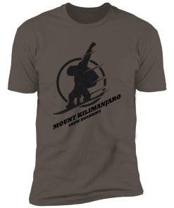 Alternative view of Mount Kilimanjaro Snowboard Club Premium Short Sleeve T-Shirt