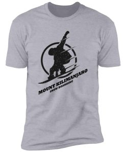 Mount Kilimanjaro Snowboard Club Premium Short Sleeve T-Shirt