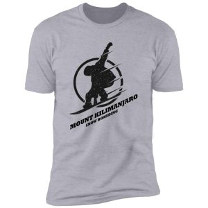 Mount Kilimanjaro Snowboard Club Premium Short Sleeve T-Shirt