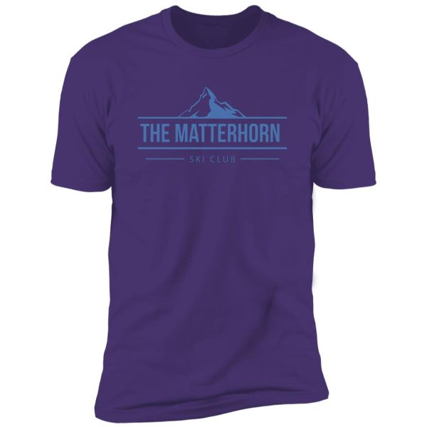 matterhorn ski club 7 Premium Short Sleeve T-Shirt - Image 13