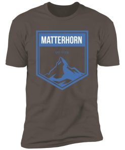 Alternative view of matterhorn ski club 5 Premium Short Sleeve T-Shirt