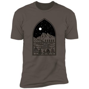 Alternative view of Lake Yoho National Park British Columbia Premium Short Sleeve T-Shirt
