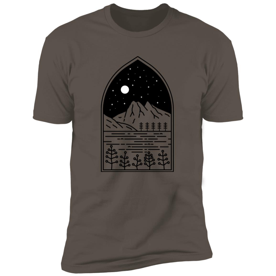 Lake Yoho National Park British Columbia Premium Short Sleeve T-Shirt - Image 2