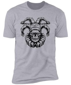 skull jester black NL3600 Premium Short Sleeve T-Shirt