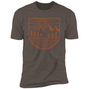 Alternative view of Banff National Park Canada Premium Short Sleeve T-Shirt