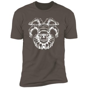 Alternative view of skull jester white Premium Short Sleeve T-Shirt