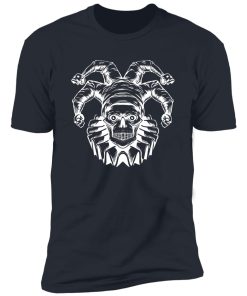 skull jester white Premium Short Sleeve T-Shirt