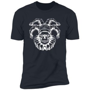 skull jester white Premium Short Sleeve T-Shirt