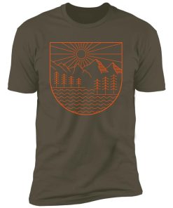 Banff National Park Canada Premium Short Sleeve T-Shirt