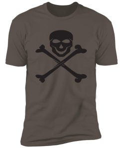 skull cross bones Premium Short Sleeve T-Shirt