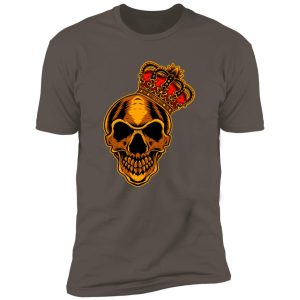 Alternative view of Skeleton King crown Premium Short Sleeve T-Shirt