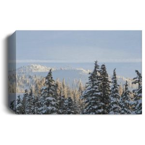 Mount Washington Vancouver Island Deluxe Landscape Canvas 1.5in Frame