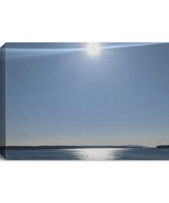 James Island from Sidney BC  Deluxe Landscape Canvas 1.5in Frame