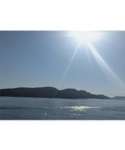Sidney British Columbia Landscape Canvas .75in Frame