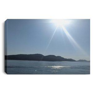 Sidney British Columbia Landscape Canvas .75in Frame