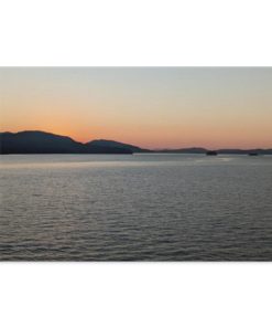 Galiano Island Art Print Landscape Canvas .75in Frame