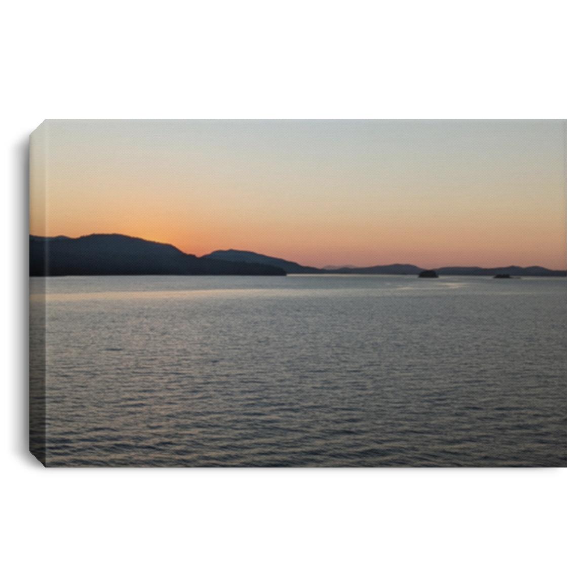Galiano Island Art Print Landscape Canvas .75in Frame