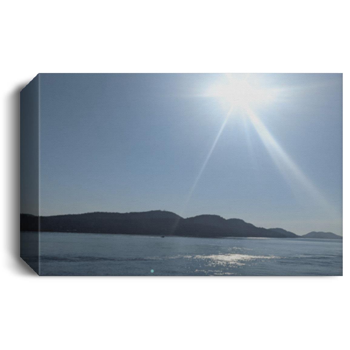 Sidney British Columbia Deluxe Landscape Canvas 1.5in Frame