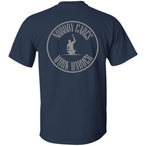 Alternative view of WORK HARDER WHITE (BACK)