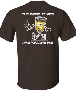 Alternative view of The good times are killing me white (back)