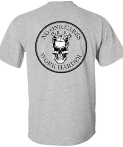 WORK HARDER2 (back) G500 5.3 oz. T-Shirt