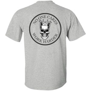 WORK HARDER2 (back) G500 5.3 oz. T-Shirt