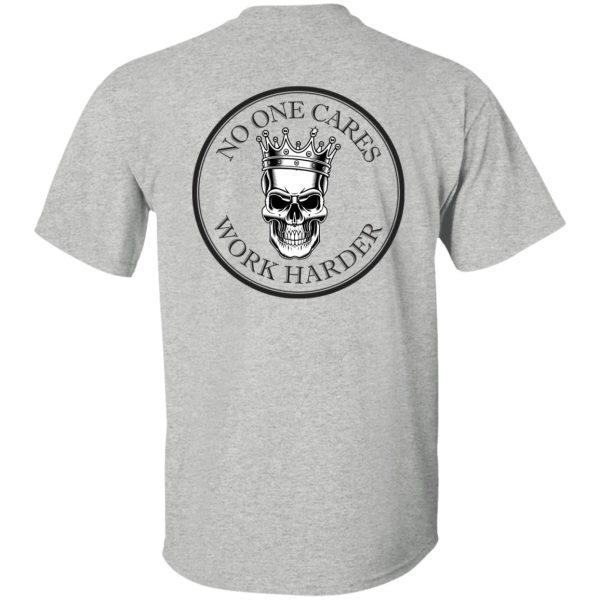WORK HARDER2 (back) G500 5.3 oz. T-Shirt